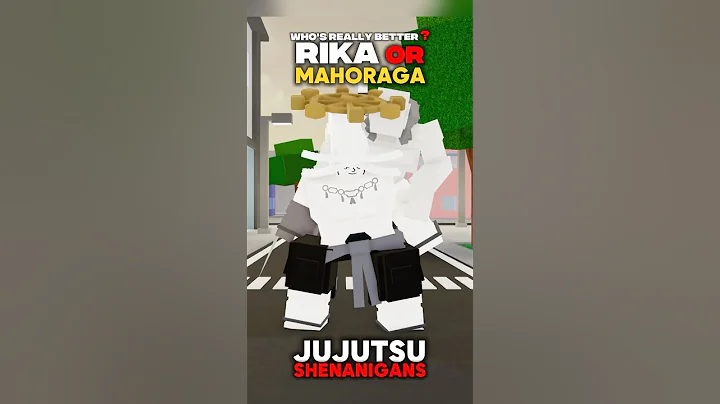 WHO IS BETTER? RIKA OR MAHORAGA #jujutsushenanigans #roblox #foryou #jjk #mahoraga #anime