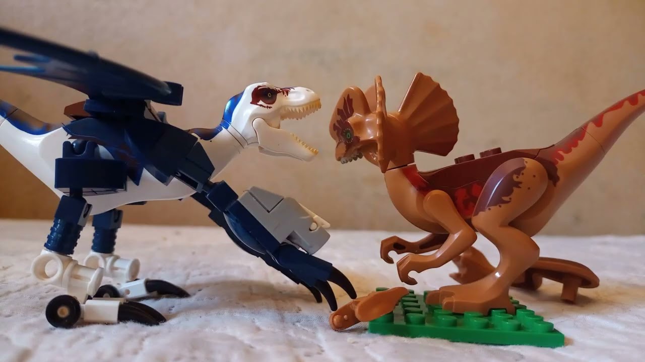 Dilofossauros alfa vs dragon-rex 