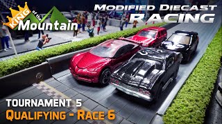 Qualify Race 6 KotM Tournament 5 | Modified Diecast Car Racing
