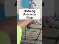 Plugging Away #bricklayer #bricklaying #construction #satisfying #asmr #shorts