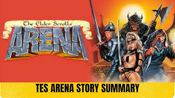 *REIMAGINED* The Elder Scrolls Arena Trailer Summary! Retold in 4 mins using AI art. #elderscrolls