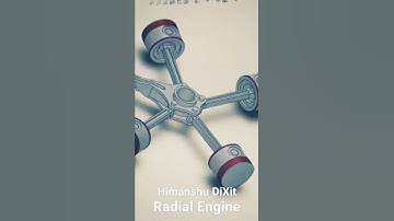 Radial Engine Assembly in solidworks