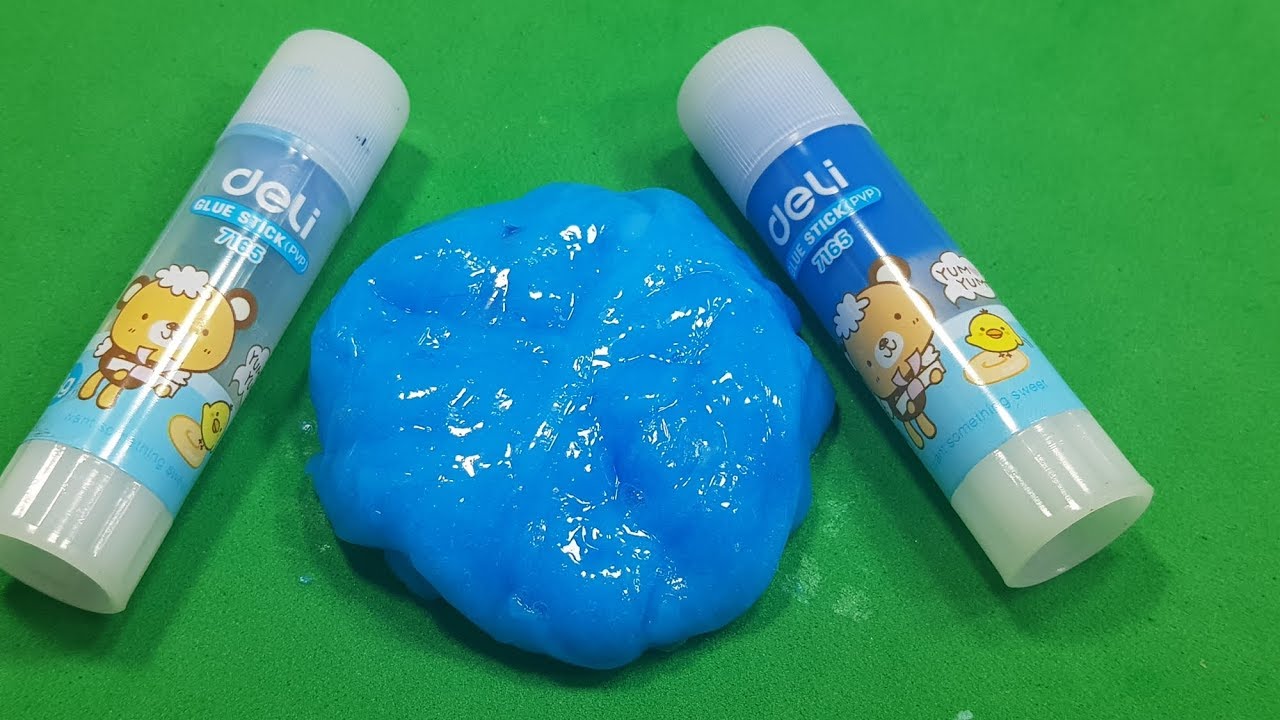 Glue Stick Slime And Salt Simple How To Make Slime Glue Stick And Salt