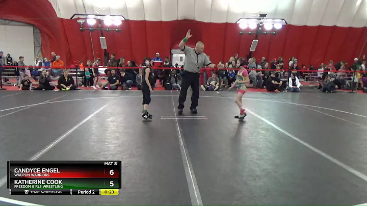 Girls 12U 60 Candyce Engel Waupun Warriors Vs Kath...
