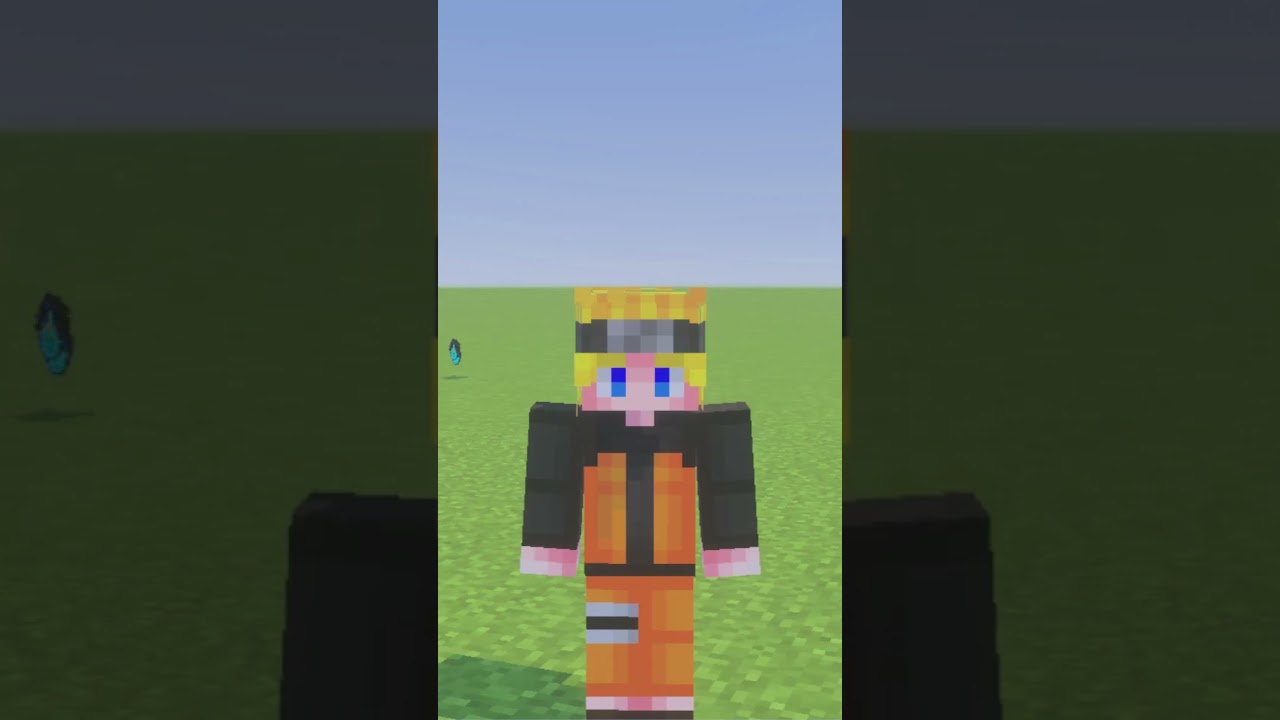 😱MODO BARYON TÁ MUITO APELÃO NO MINECRAFT🦊⚡ #addonparamcpe #topaddons1#naruto #narutoaddon #about04