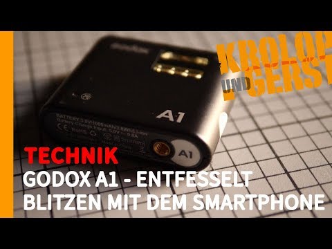 Godox A1 - Entfesselt Blitzen mit dem Smartphone 📷 TECHNIK 📷 Krolop&Gerst
