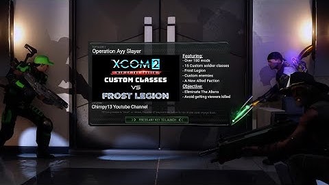 Back From The Dead - #1 - XCOM 2 (Frost Legion & Custom Classes)