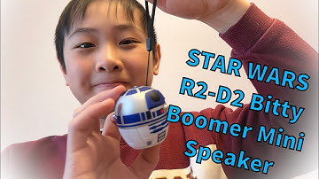 STAR WARS R2-D2 Bitty Boomer Mini Speaker Review By aForteguyplayspiano