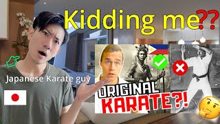 JAPANESE Karate Guy Reacts to Why Karate Might Be Filipino Martial Arts (Kali)