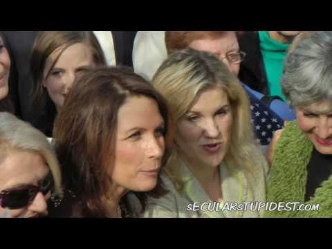 Raw: Michele Bachmann and the People