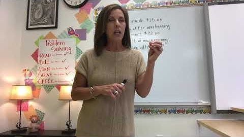 Mrs. Krutak - 4th Grade Strip Diagrams - Addition & Subtraction