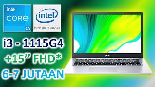 Laptop 6-7 Jutaan Terbaik 2021 | Laptop Intel Core i3 Gen 11 Juli 2021