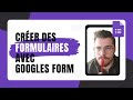 Crer un qcm ou une enqute avec google form