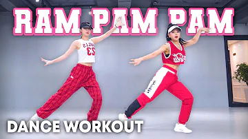 Dance Workout Natti Natasha X Becky G Ram Pam Pam MYLEE Cardio Dance Workout Dance Fitness 