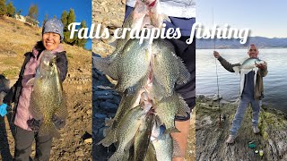 Fishing at Lake isabella CA. Crappies. Oct.2025