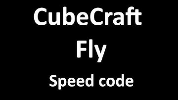 CubeCraft Fly bypass | Speed code | #Freealts