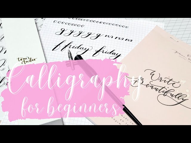 Discover - HOW TO LEARN CALLIGRAPHY – Montblanc® TJ