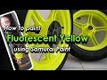 Fluorescent Yellow Samurai Paint