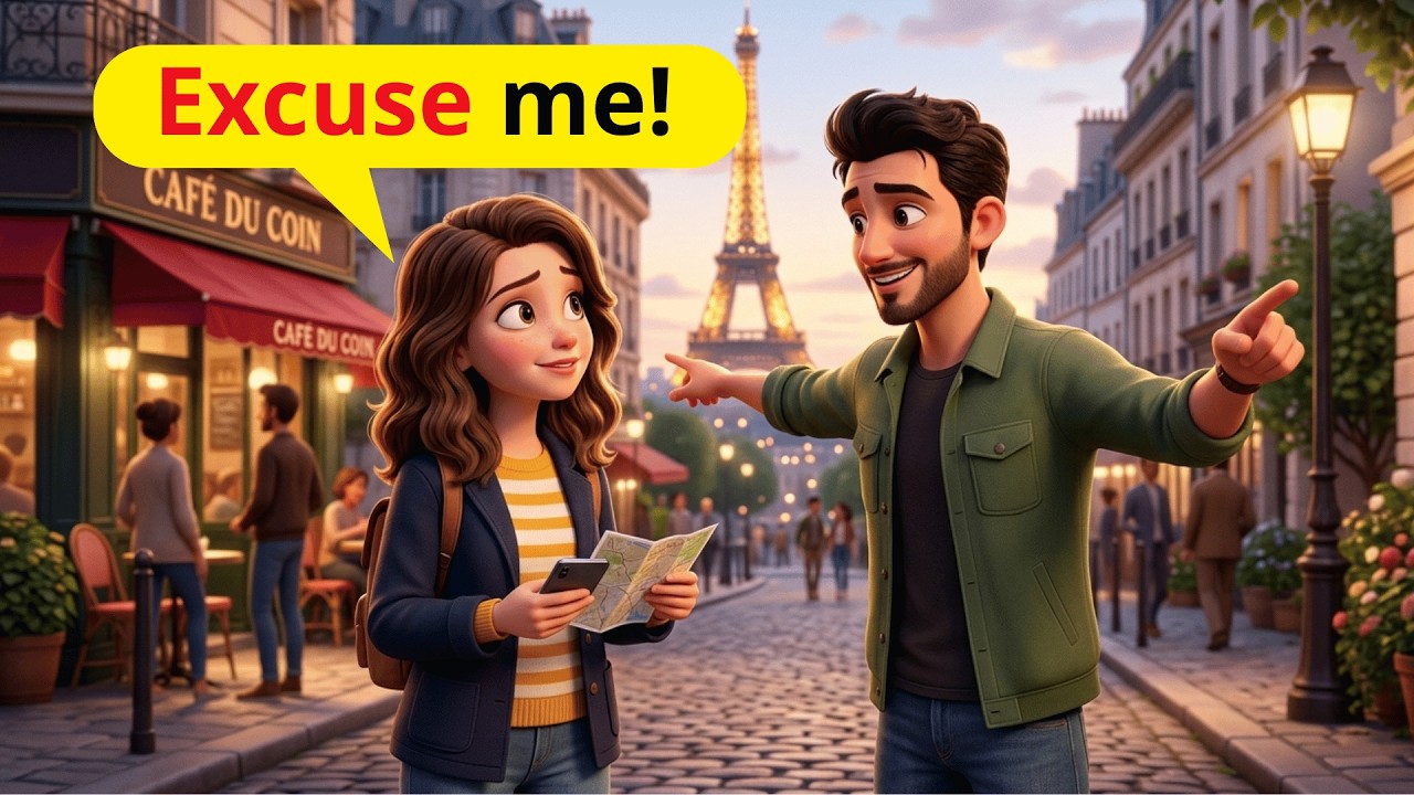 Shadowing Practice English | I Went To Paris For The First Time  | Simple English For Daily Life