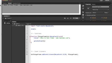 Changing Frames in AS3
