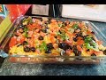 DIY   Famous 7 layer  Bean Dip Fathers day Recipe!