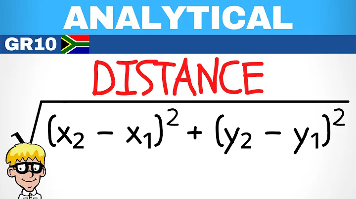 Analytical Geometry Grade 10: Distance formula