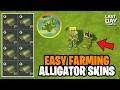 EASY Alligator Skin FARM!? Best Method for Hunters Instinct - Last Day on Earth: Survival