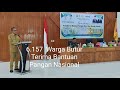 Launching Bantuan Pangan Nasional di Buton Utara | Bupati Afirudin: “Ini Wujud Kehadiran Negara”