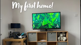 My first home tour!! | before and after redecorating | teen mum