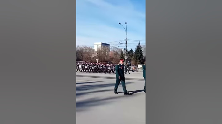 Парад Победы в Новосибирске 2018 год