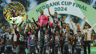 ORLANDO PIRATES ARE NEDBANK CUP CHAMPIONNS/ MOFOKENG, SALENG, MAKGOPA