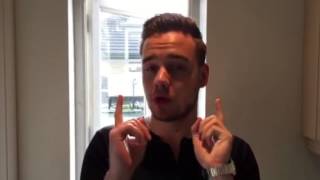 Liam announcing that the boys are coming to RTL Late Night in The Netherlands in December!