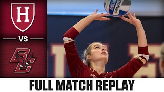 Harvard vs. Boston College Full Match Replay | 2023 ACC Volleyball