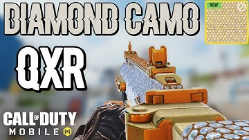 UNLOCKING DIAMOND CAMO QXR/MP7 GAMEPLAY in CALL OF DUTY MOBILE |  SEASON 1 & SEASON 13 | COD MOBILE