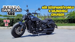 2 Silindirini Kapatabilen Cruiser! | Benda Dark Flag 500 | Motosiklet Vizyonu