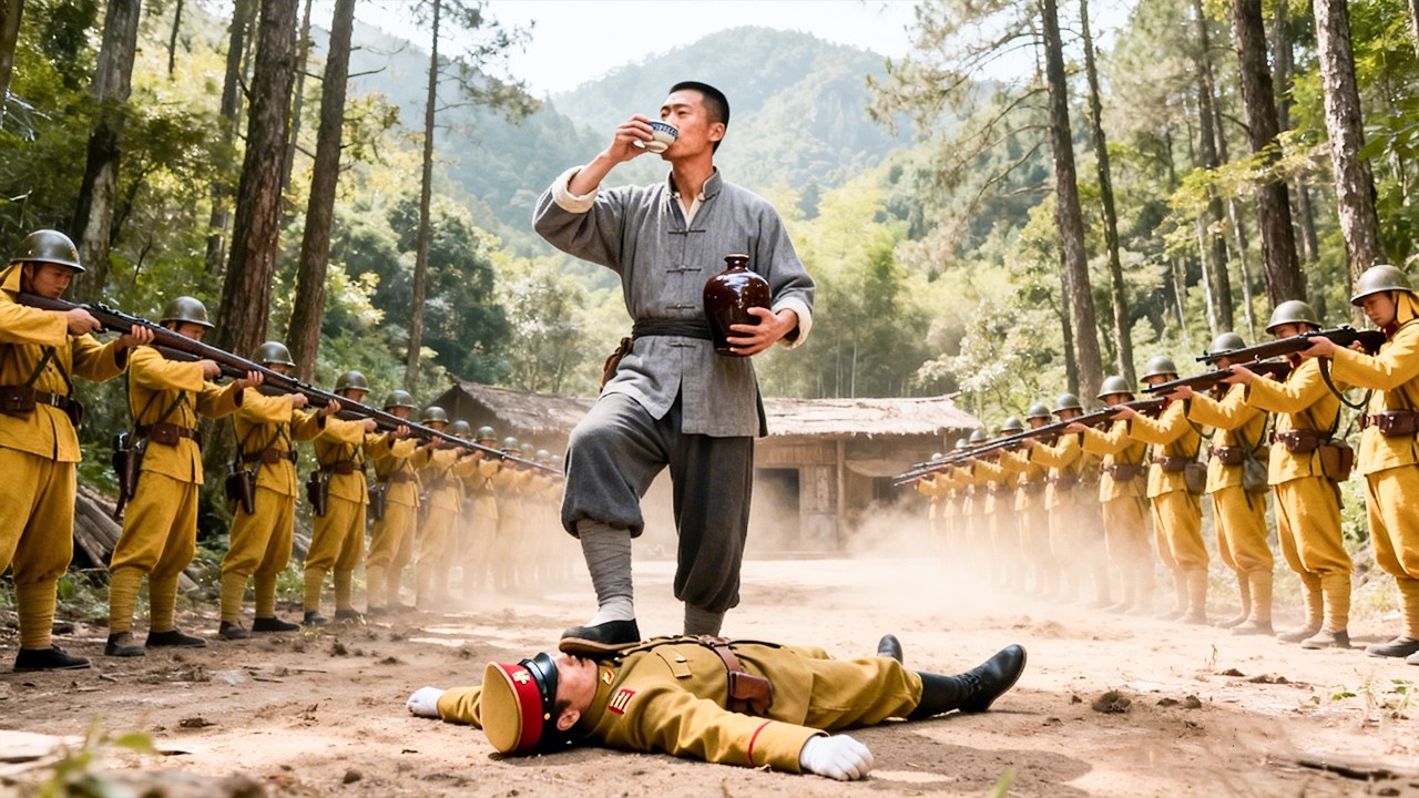 不起眼的賣酒郎竟是王牌特工，一人殲滅日軍全隊，血洗全場！⚔️ 功夫 | Kung Fu | 武打 | 抗日