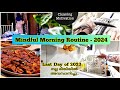 Mindful morning routine 2024  daily cleaning habits motivation viral vlog productive