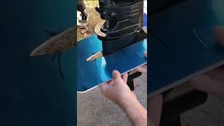 1436 Jonboat DIY Cavitation/Transom Splash Plate #1436  #jonboat #fishing #cavitation
