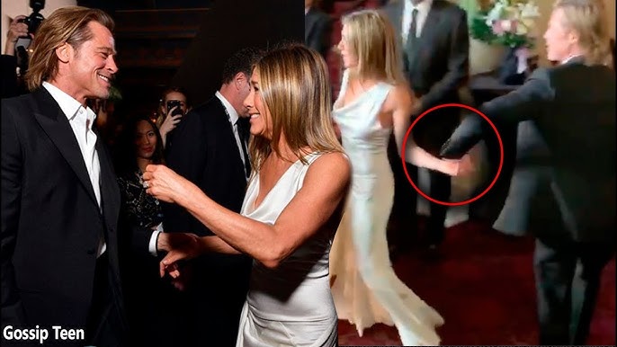 Todos Los Detalles Del Tan Esperado Encuentro De Jennifer Aniston Y Brad Pitt - YouTube