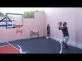 DuB, DDG &amp; Derek Backyard Basketball Session!
