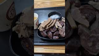 오랜만에 순대로 점심 #순대 #돼지간 #곱창 #귓때기 #허파