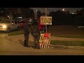 Willowbrook Multiple Shooting Vigil: A small Vigil held for One victim a 17 year old boy was ...
