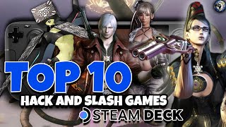TOP 10 MUST PLAY Hack and Slash Games For Steam Deck In 2025!