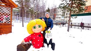 Школа видеоблогеров на канале Карусель / Лучшие зимние развлечения