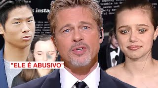 Os filhos de Brad Pitt estão se voltando contra dele: A discórdia entre Brad Pitt e Angelina Jolie