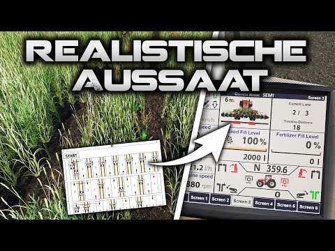 ✅ [LS19] TUTORIAL | Realistische Aussaat mit Proseed, GPS, Fahrgassen, Vorgewendemanagement & VCA