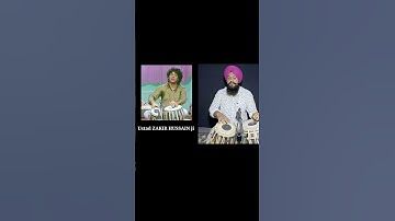 USTAD ZAKIR HUSSAIN | Riyaz Video | Jagmohan singh   #tabla