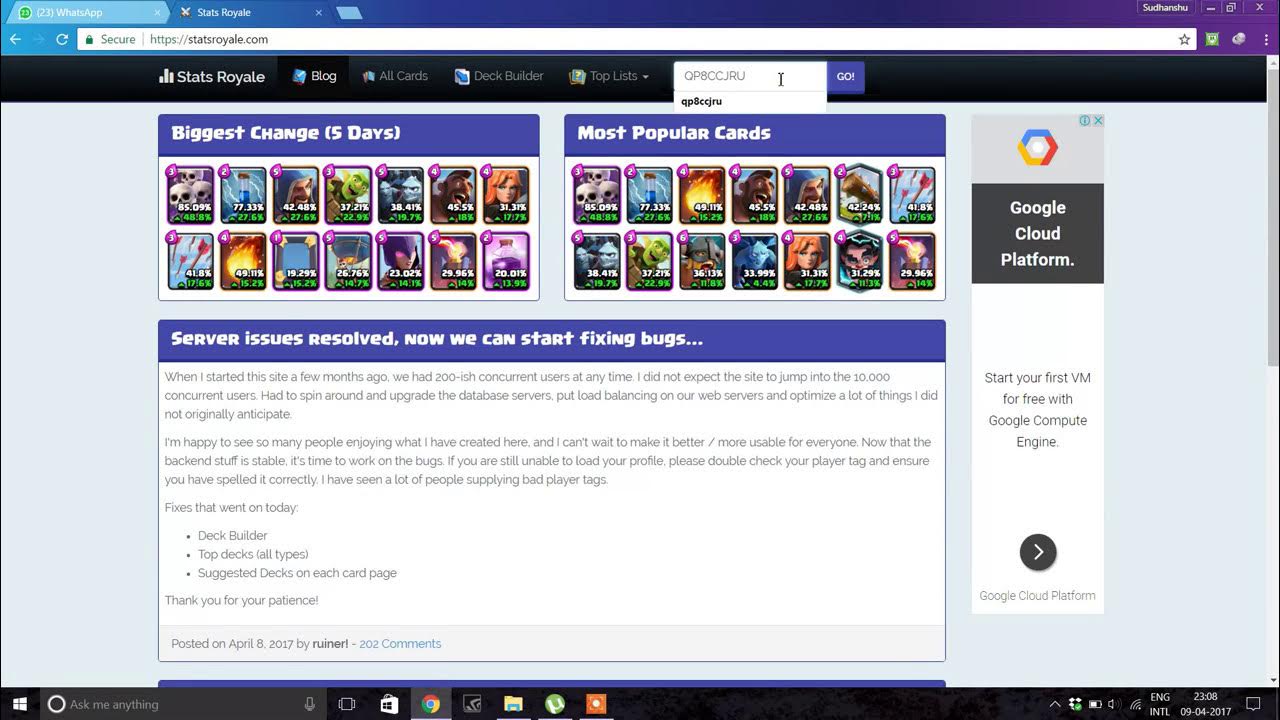 Clash Royale New Cards Deck ; How to use Stats Royale new decks , New