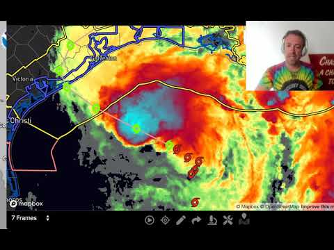 LIVE briefing on TROPICAL STORM BETA! Landfall tomorrow (Monday) expected