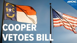 NC governor vetoes bill restricting transgender athletes
